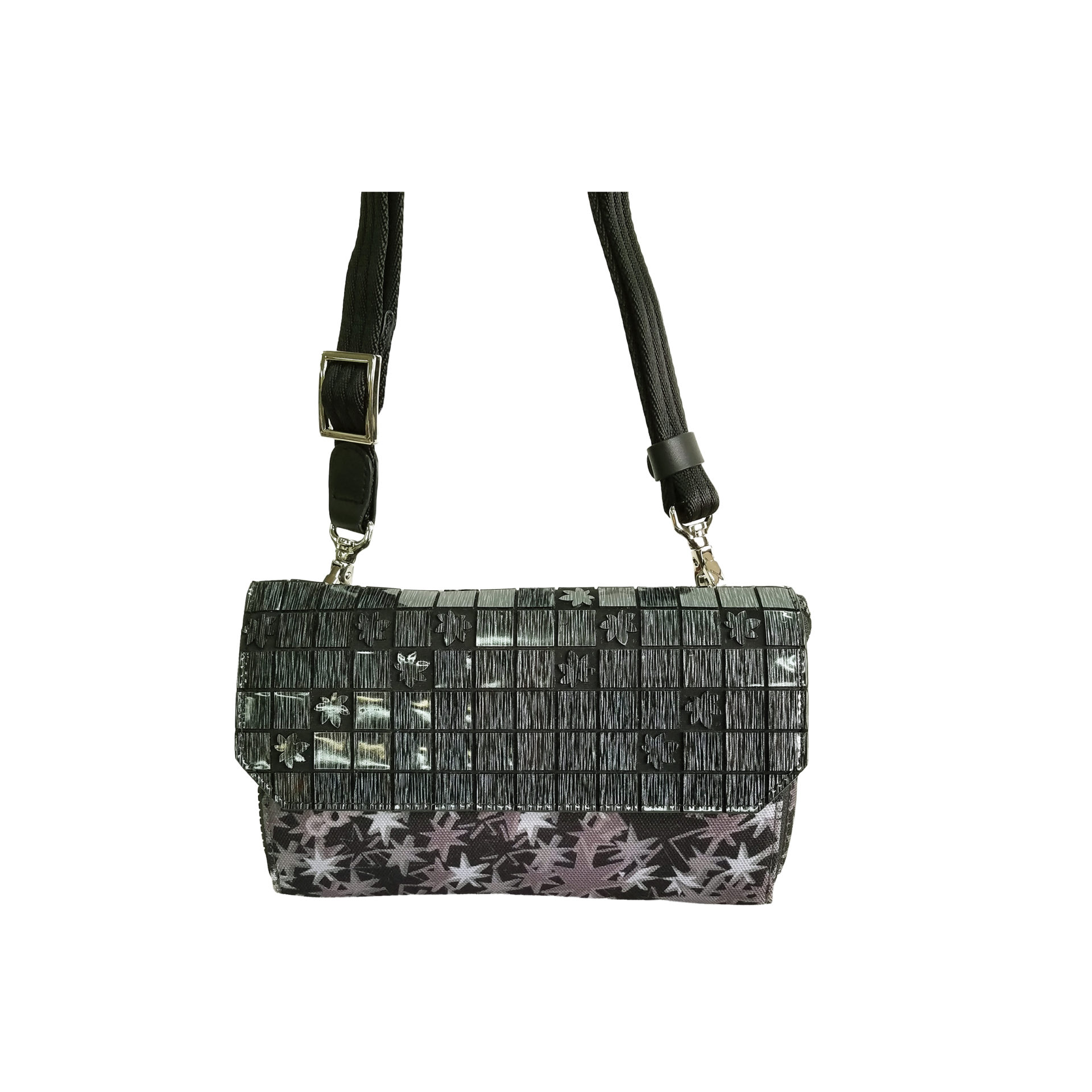京都限定のELISIR caede KYOTO | エリシアカエデ京都のバッグシリーズ　Stella Misto Flap wallet pochette black