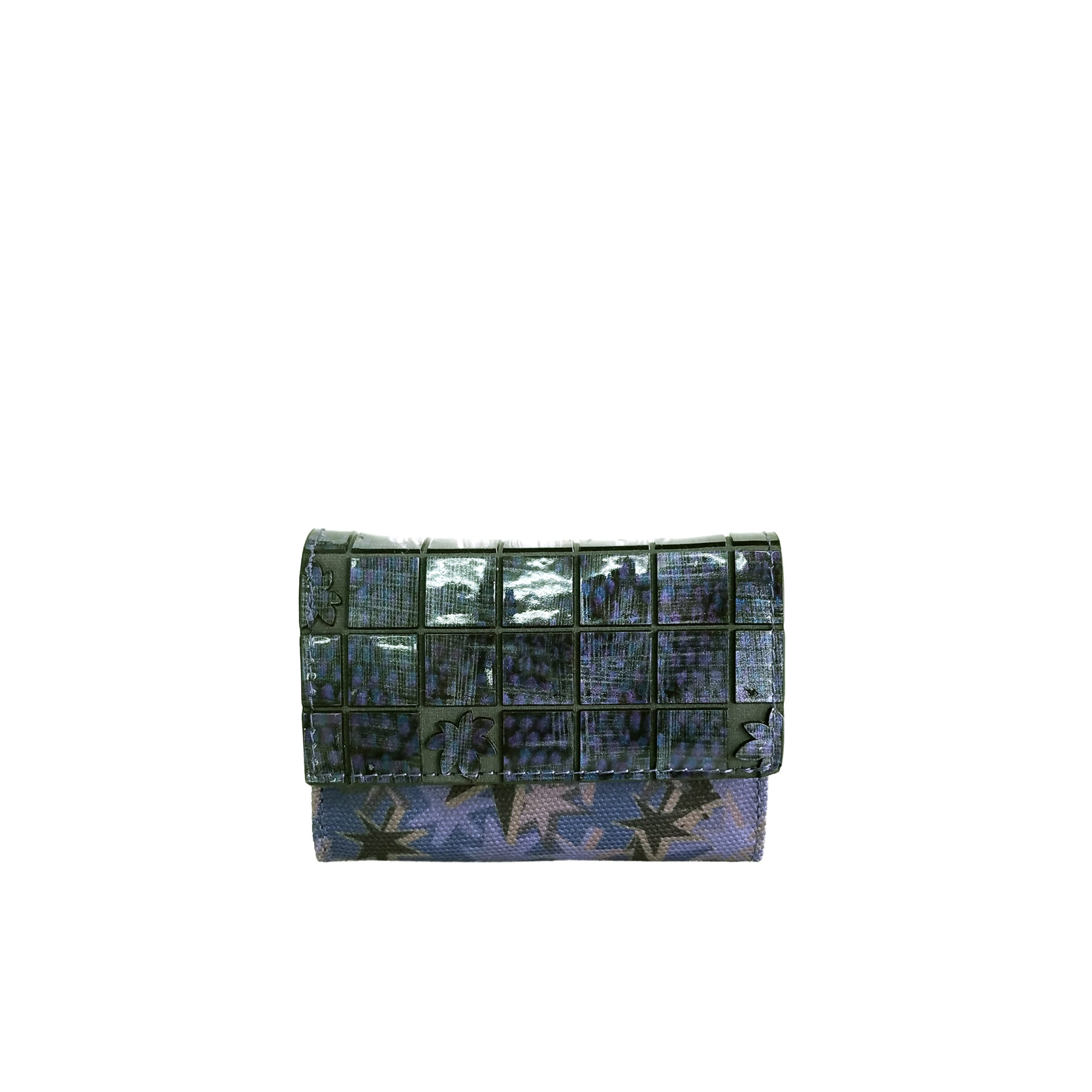 京都限定のELISIR caede KYOTO | エリシアカエデ京都のバッグシリーズ　Stella Misto Flap Mini wallet navy