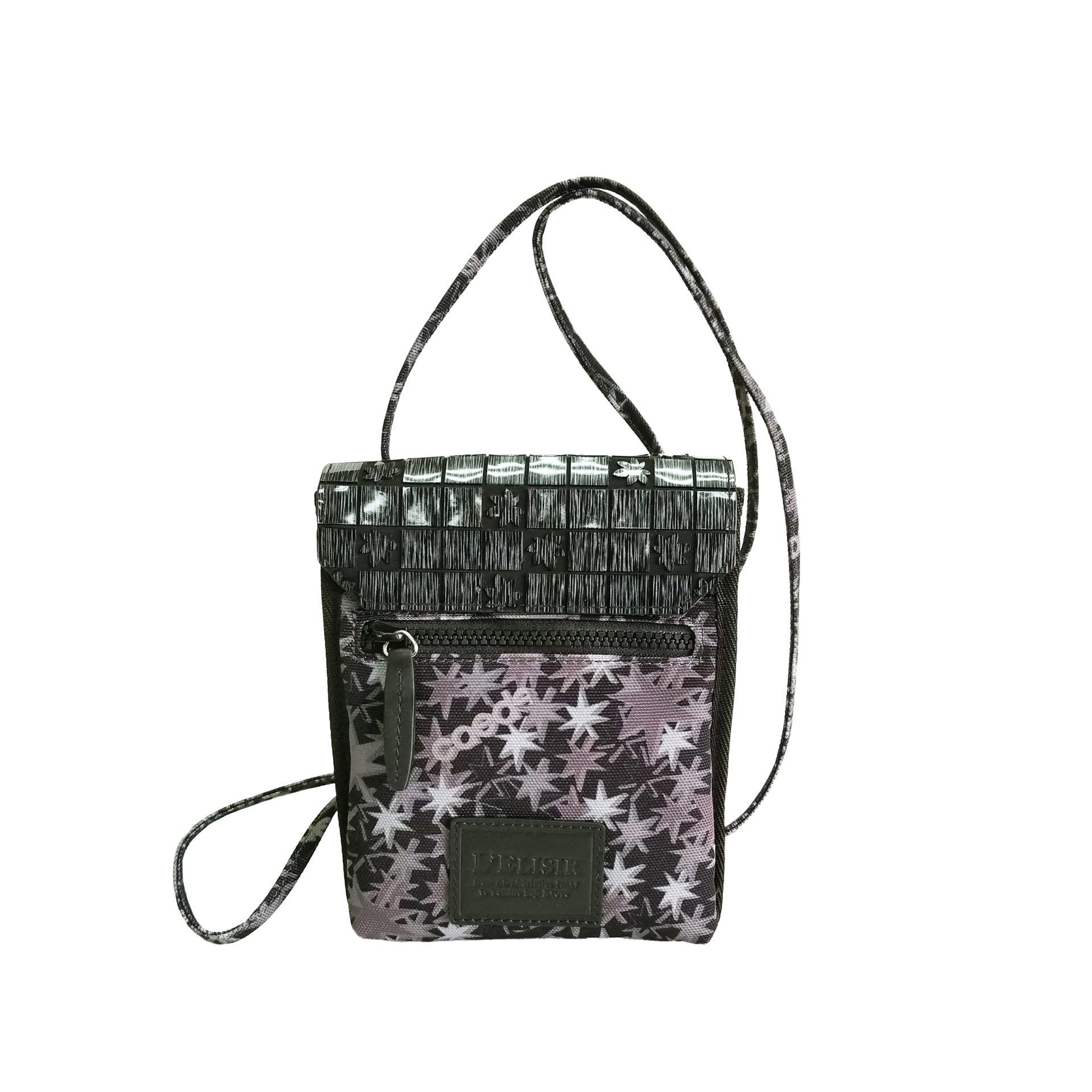 京都限定のELISIR caede KYOTO | エリシアカエデ京都のバッグシリーズ　Stella Misto Flap Staff Pouth Bag Black