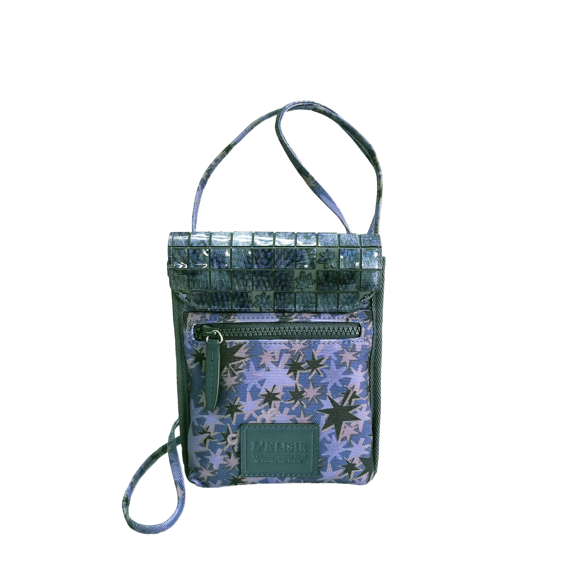 京都限定のELISIR caede KYOTO | エリシアカエデ京都のバッグシリーズ　Stella Misto Flap Staff Pouth Bag navy