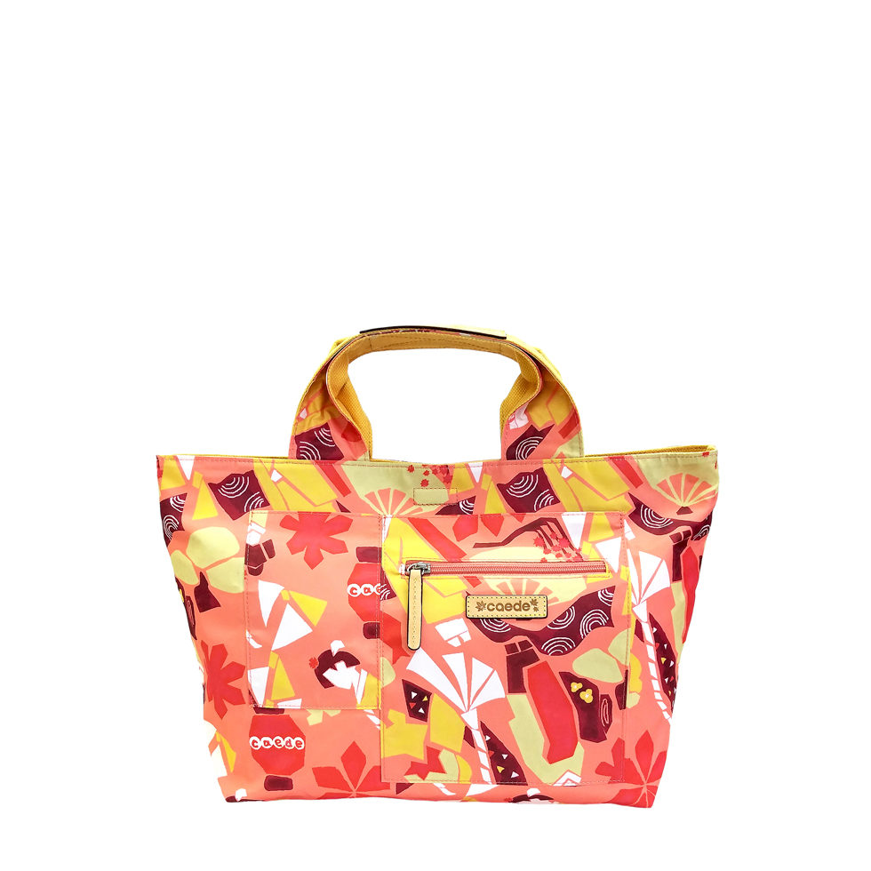 京都限定のELISIR caede KYOTO | エリシアカエデ京都のバッグシリーズ　maikopuzzle tote mini orange