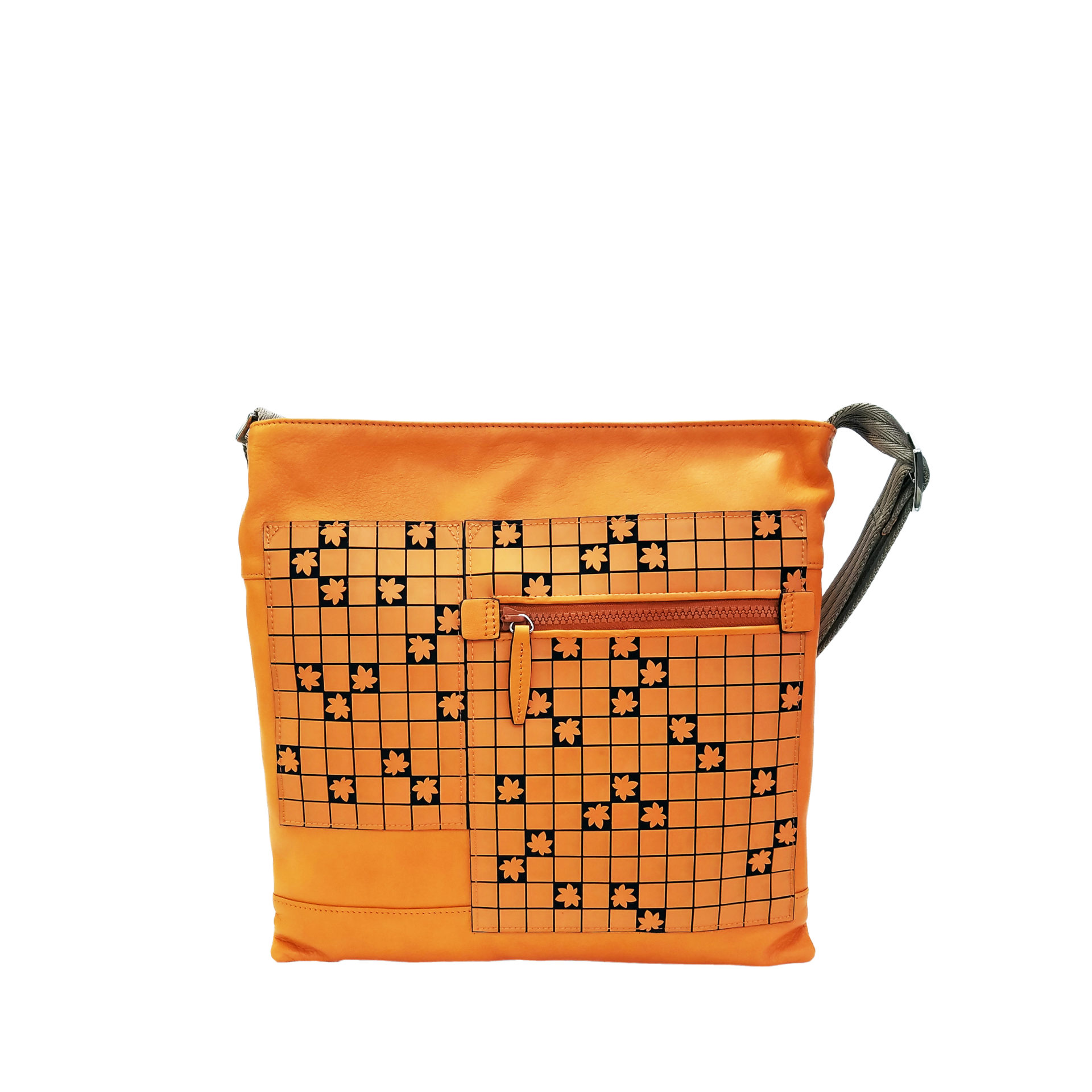 京都限定のELISIR caede KYOTO | エリシアカエデ京都のバッグシリーズ　Leather Misto sacoche orange | caede京都
