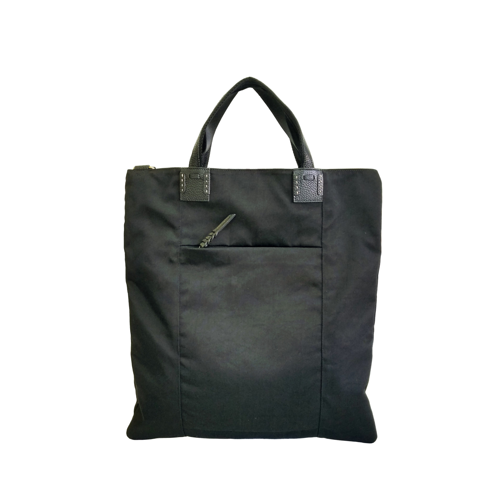 京都限定のELISIR caede KYOTO | エリシアカエデ京都のバッグシリーズ　Wrinkle 3face Tote Black
