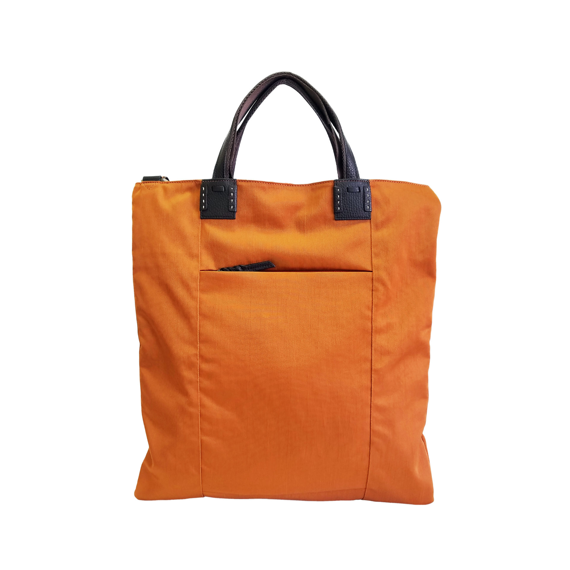 京都限定のELISIR caede KYOTO | エリシアカエデ京都のバッグシリーズ　Wrinkle 3faceTote Orange