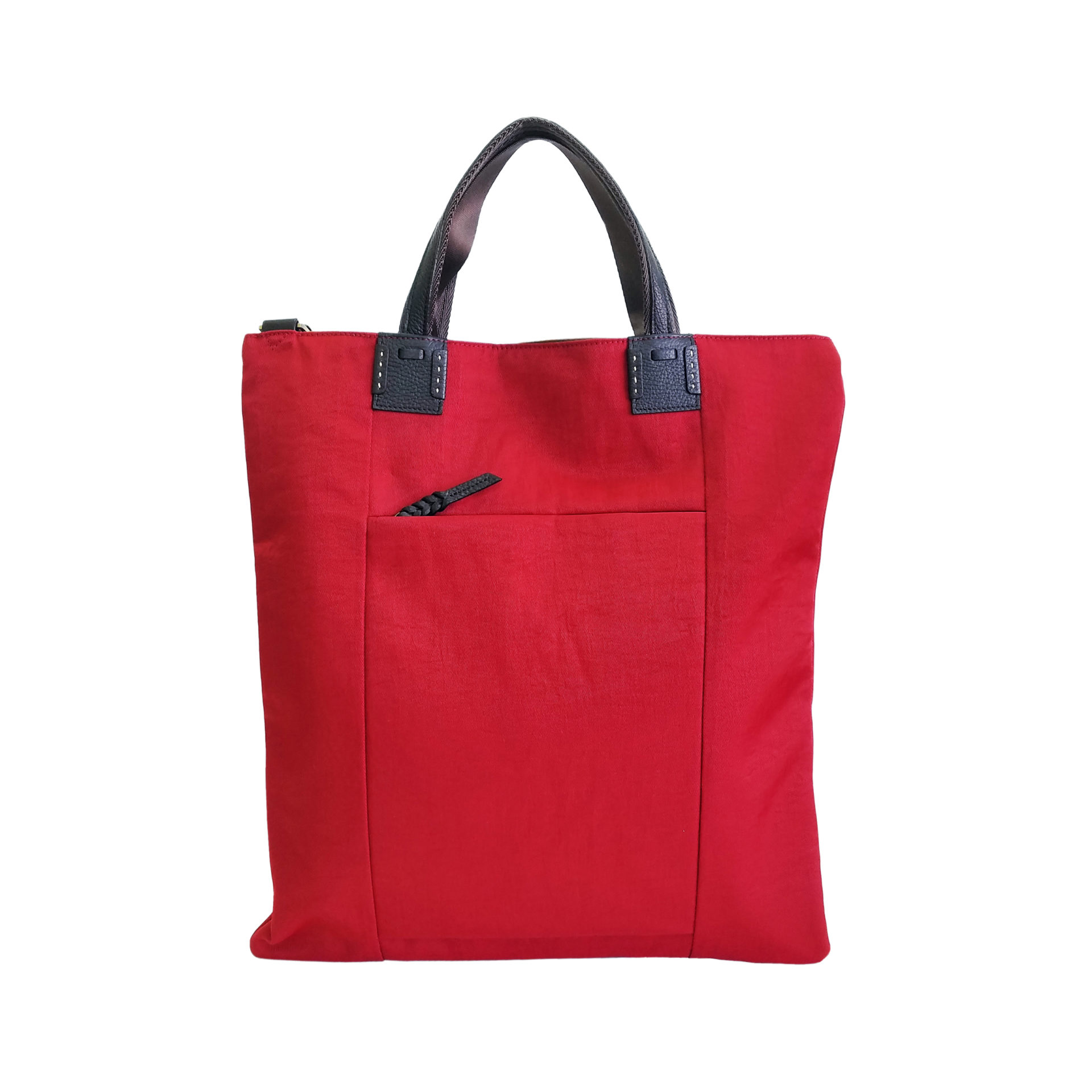 京都限定のELISIR caede KYOTO | エリシアカエデ京都のバッグシリーズ　Wrinkle 3face Tote Red