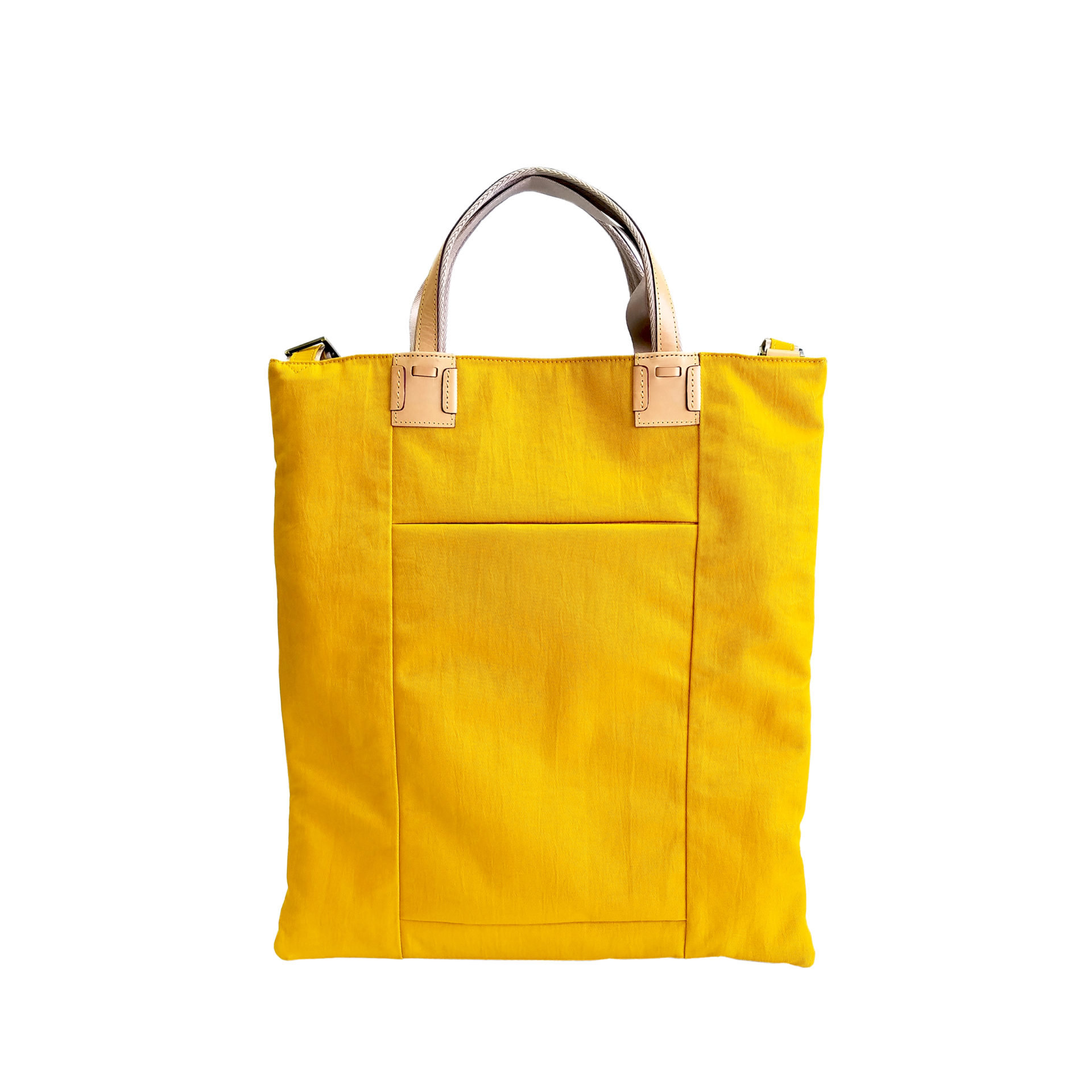 京都限定のELISIR caede KYOTO | エリシアカエデ京都のバッグシリーズ　Wrinkle 3face Tote YELLOW