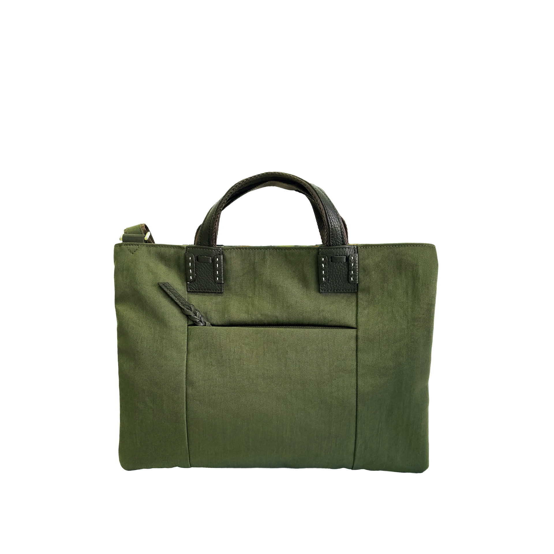 京都限定のELISIR caede KYOTO | エリシアカエデ京都のバッグシリーズ　Wrinkle 3face Sacoche khaki