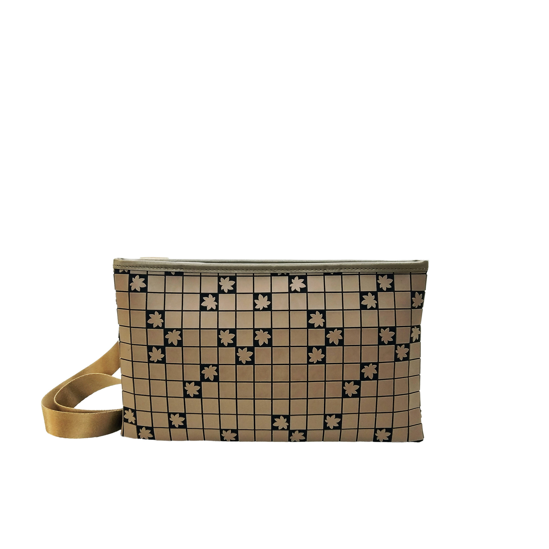 京都限定のELISIR caede KYOTO | エリシアカエデ京都のバッグシリーズ　Mat Misto slim pochette DUE cocoa