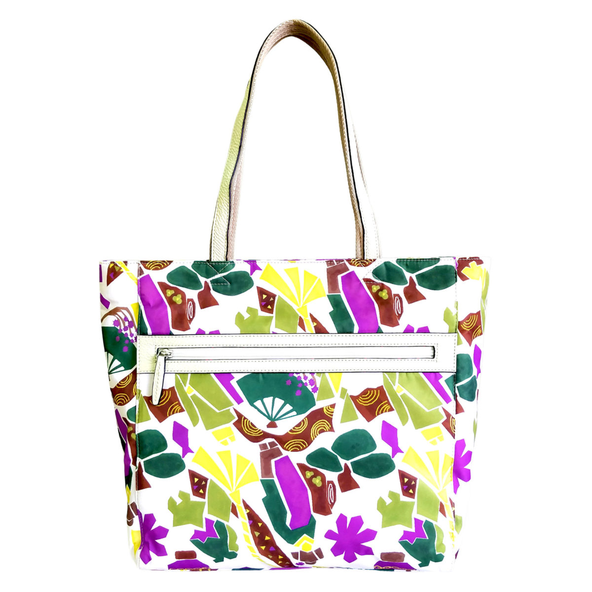 Maiko Puzzle Linate Tote ivory