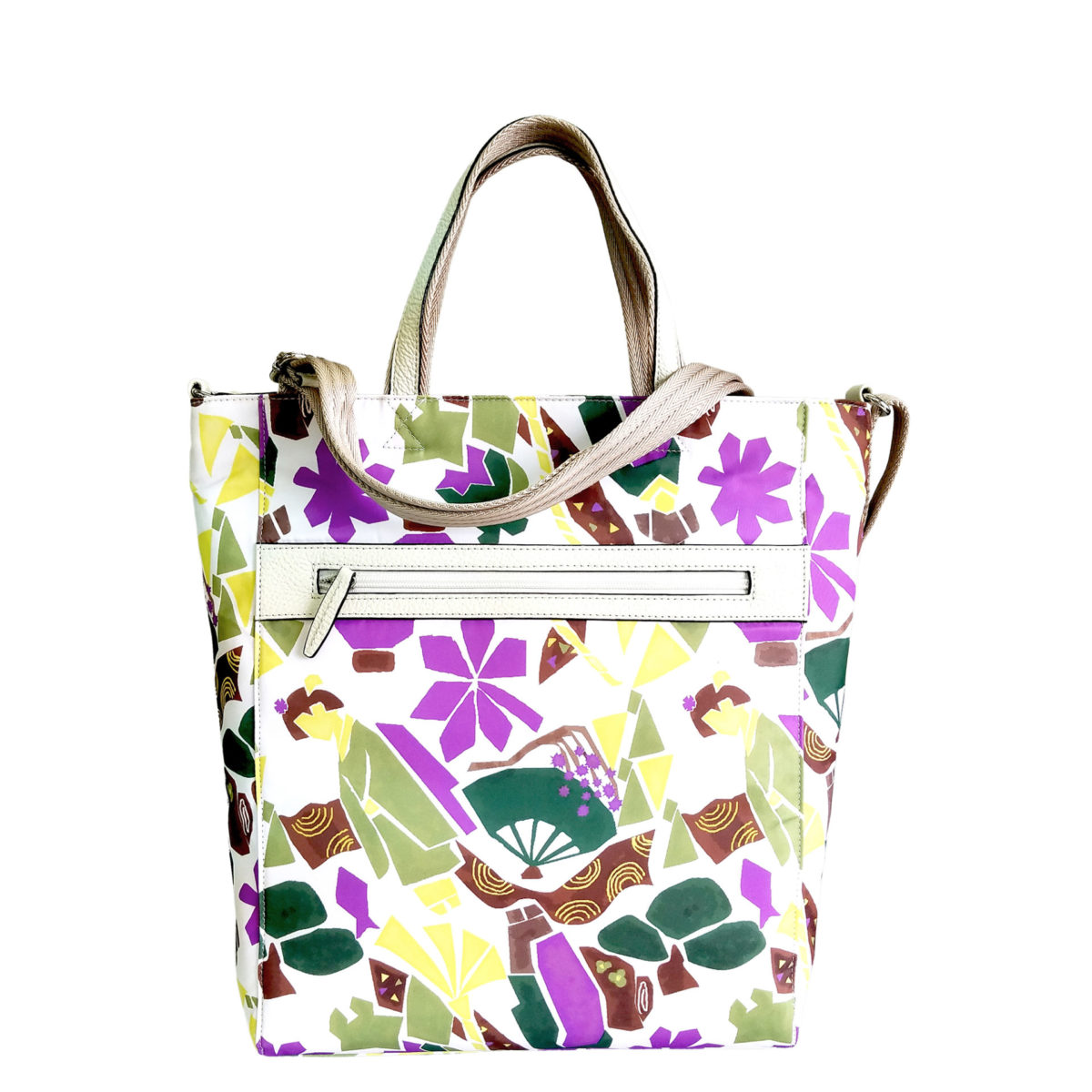 Maiko Puzzle Linate Shoulder ivory