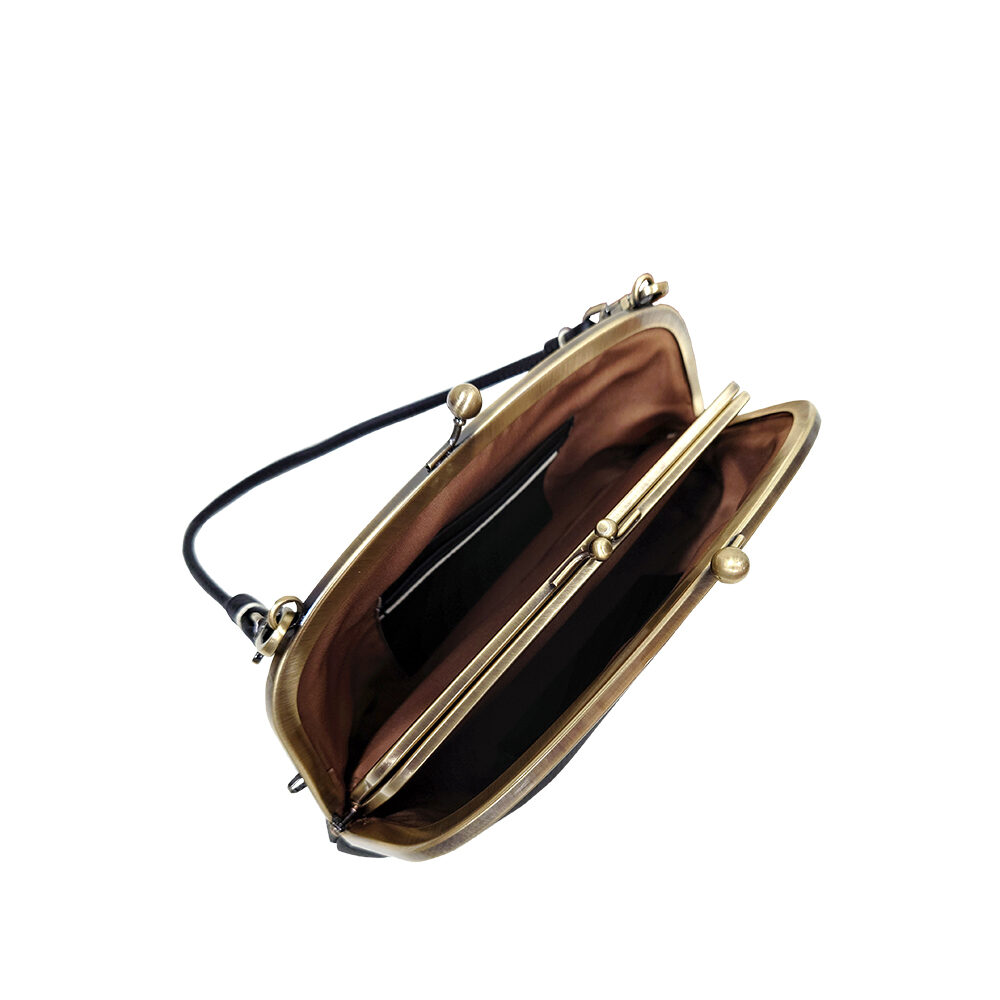 Ellisse Flame Wallet 74072 BLACK　caede京都