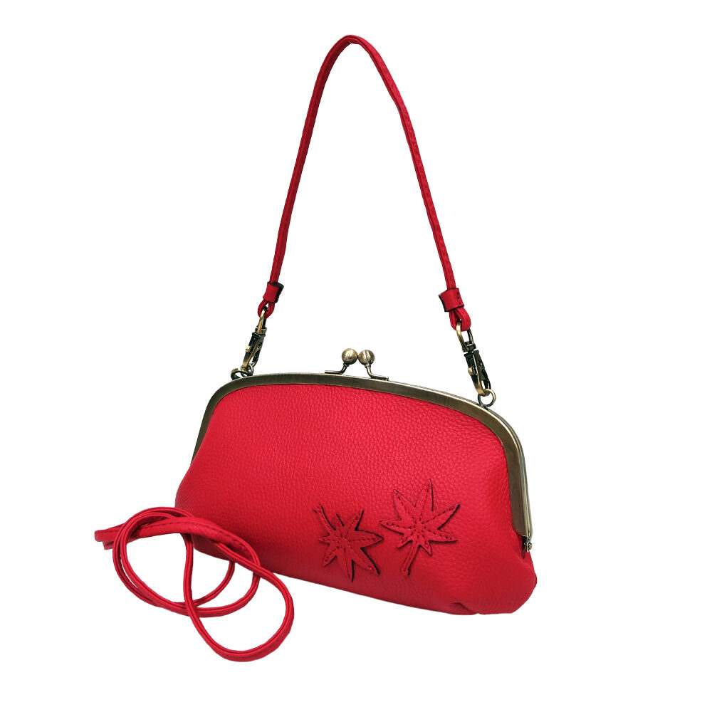 Ellisse Flame Wallet 74072 RED　caede京都