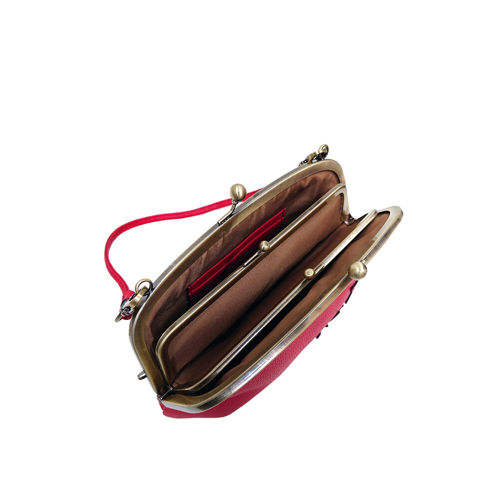 Ellisse Flame Wallet 74072 RED　caede京都