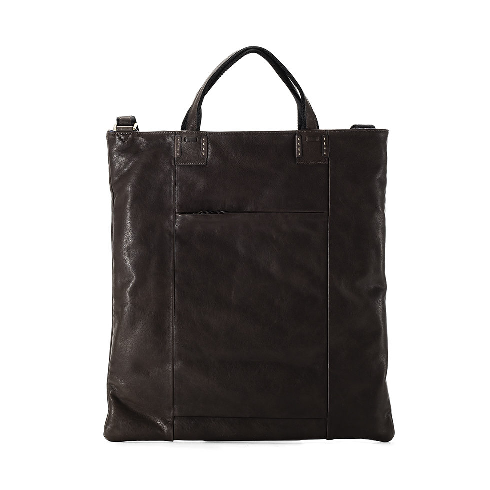 京都限定のELISIR caede KYOTO | エリシアカエデ京都のバッグシリーズ Cerberus 3 face tote COLOR:D.GRAY