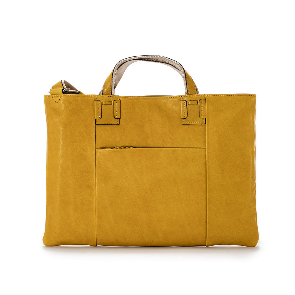 京都限定のELISIR caede KYOTO | エリシアカエデ京都のバッグシリーズ3 Face Sacoche COLOR:GIALLO