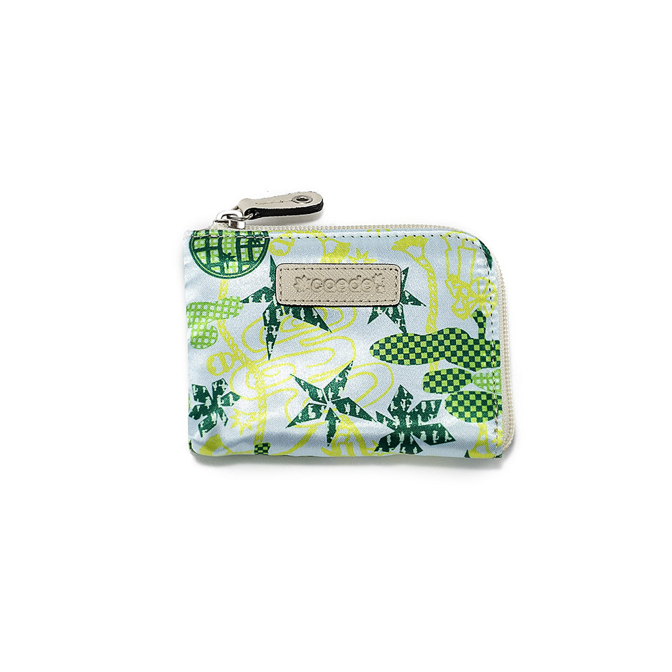 京都限定のELISIR caede KYOTO | エリシアカエデ京都のバッグシリーズ　L zip mini wallet
