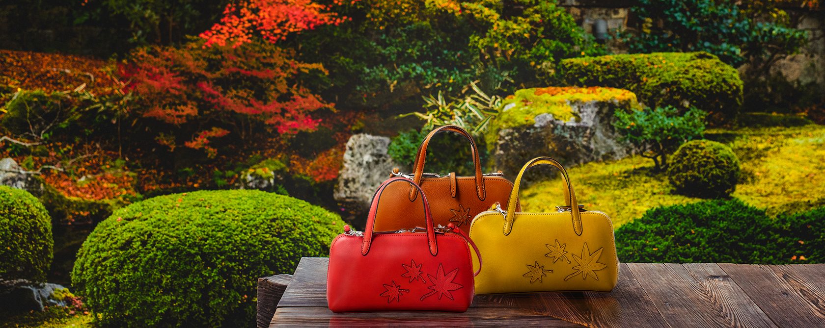 京都限定のELISIR caede KYOTO | エリシアカエデ京都のバッグシリーズ　Piccolo