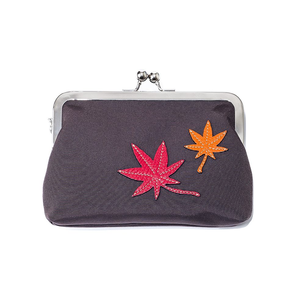 京都限定のELISIR caede KYOTO | エリシアカエデ京都のバッグシリーズ　Grosgrain Frame Pouch