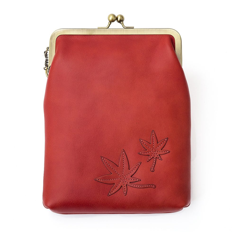 京都限定のELISIR caede KYOTO | エリシアカエデ京都のバッグシリーズ　Vacchetta Frame Bags