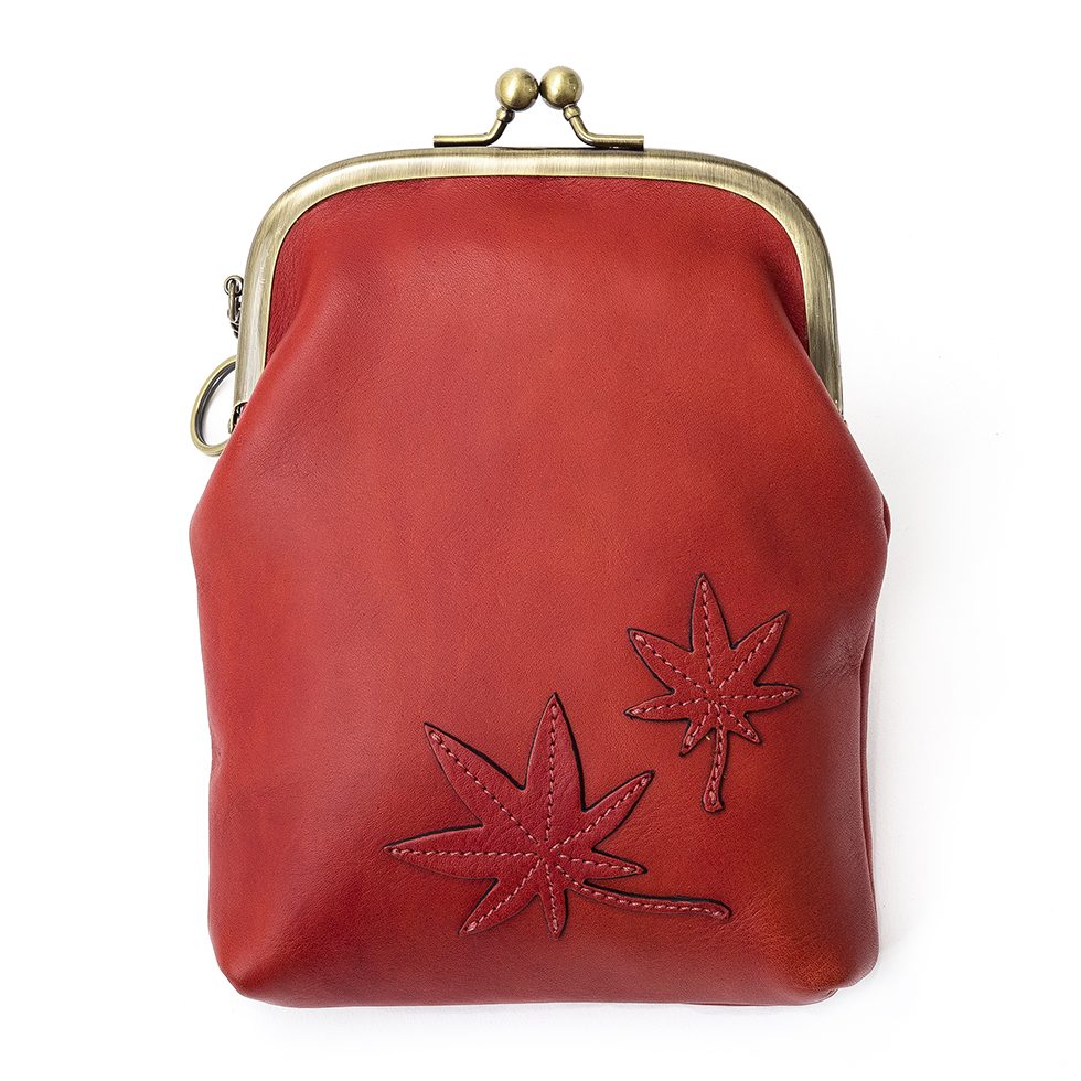 京都限定のELISIR caede KYOTO | エリシアカエデ京都のバッグシリーズ　Vacchetta Frame Bags