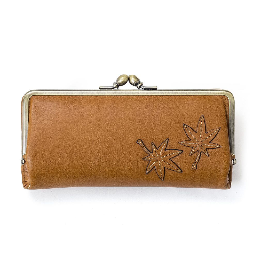 京都限定のELISIR caede KYOTO | エリシアカエデ京都のバッグシリーズ　Frame Long Frame Wallet