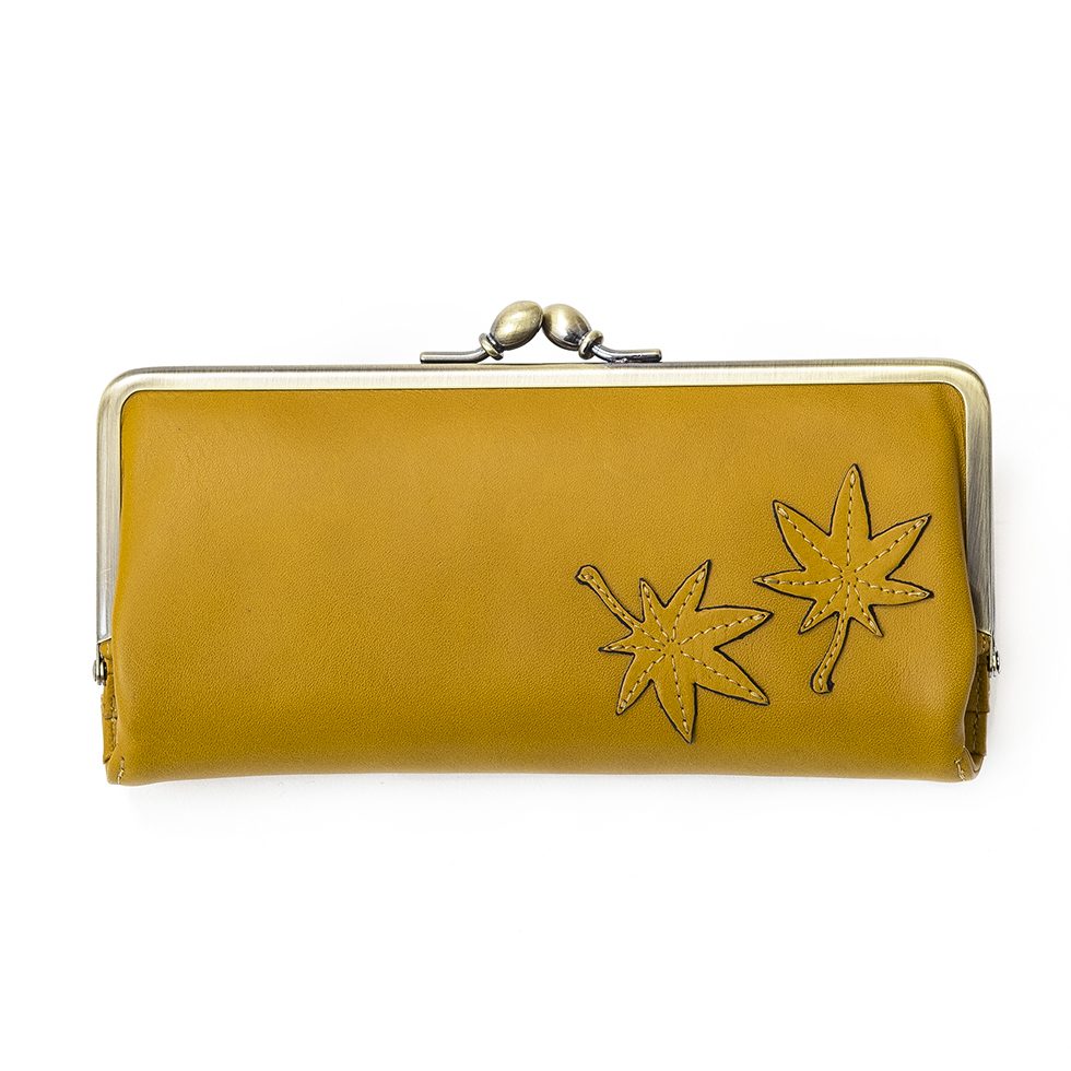 京都限定のELISIR caede KYOTO | エリシアカエデ京都のバッグシリーズ　Frame Long Frame Wallet