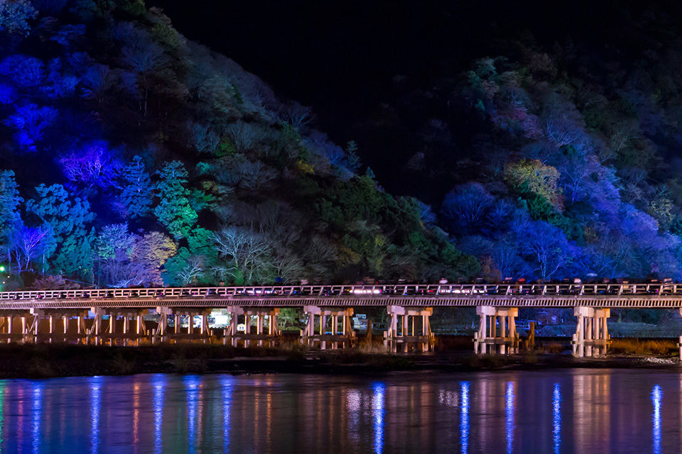 嵐山花灯路