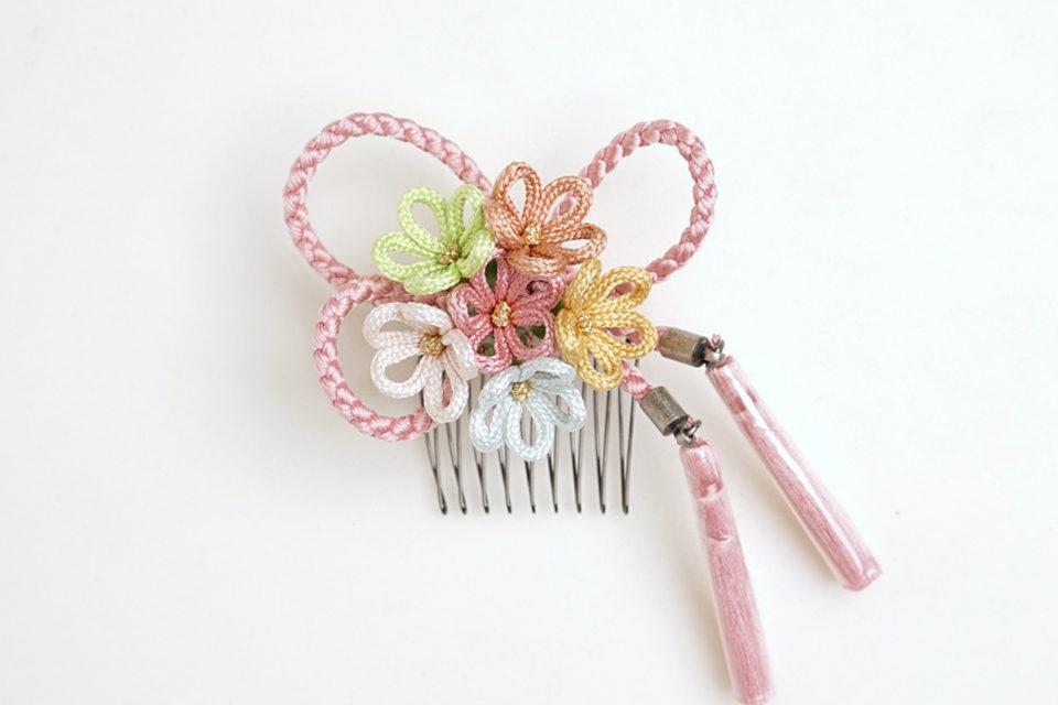 昇苑くみひもヘアアクセサリー