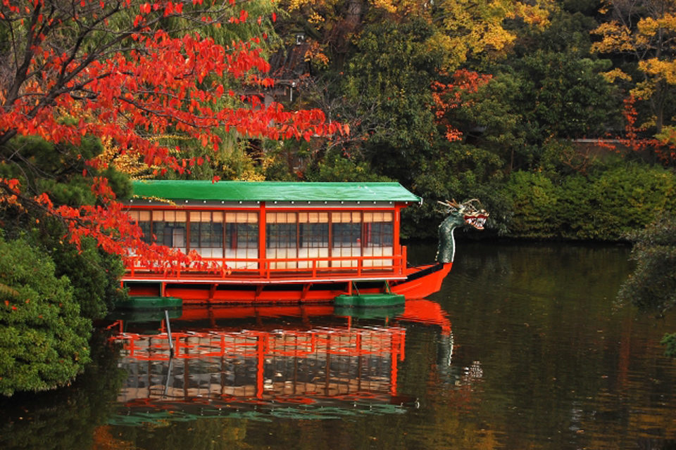 京都・中京区にある紅葉の名所