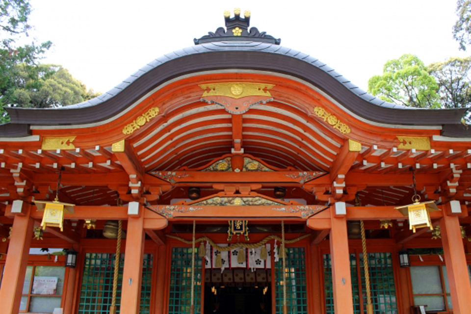 長岡天満宮 紅葉