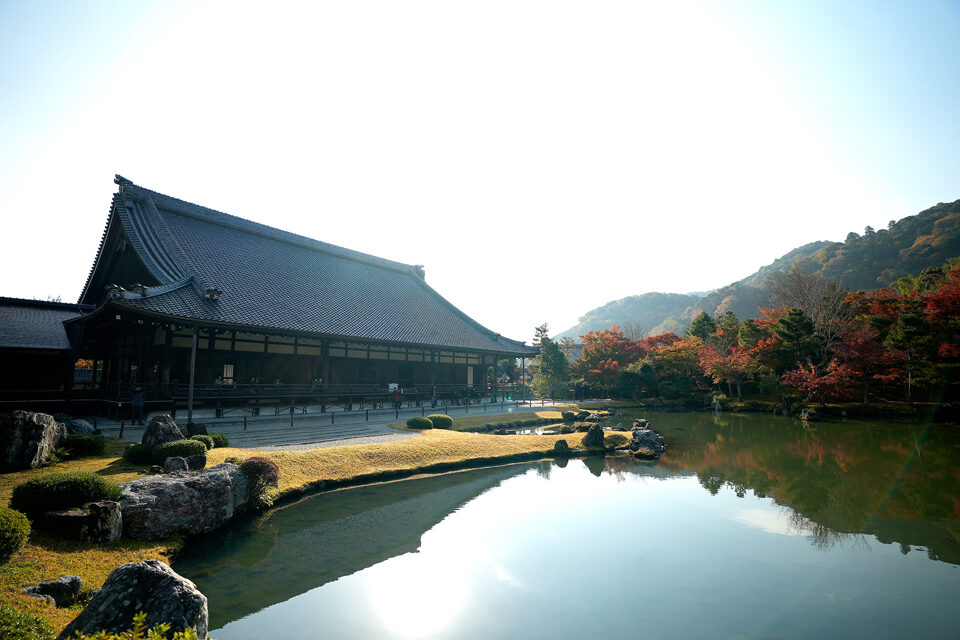 天龍寺 紅葉 京都