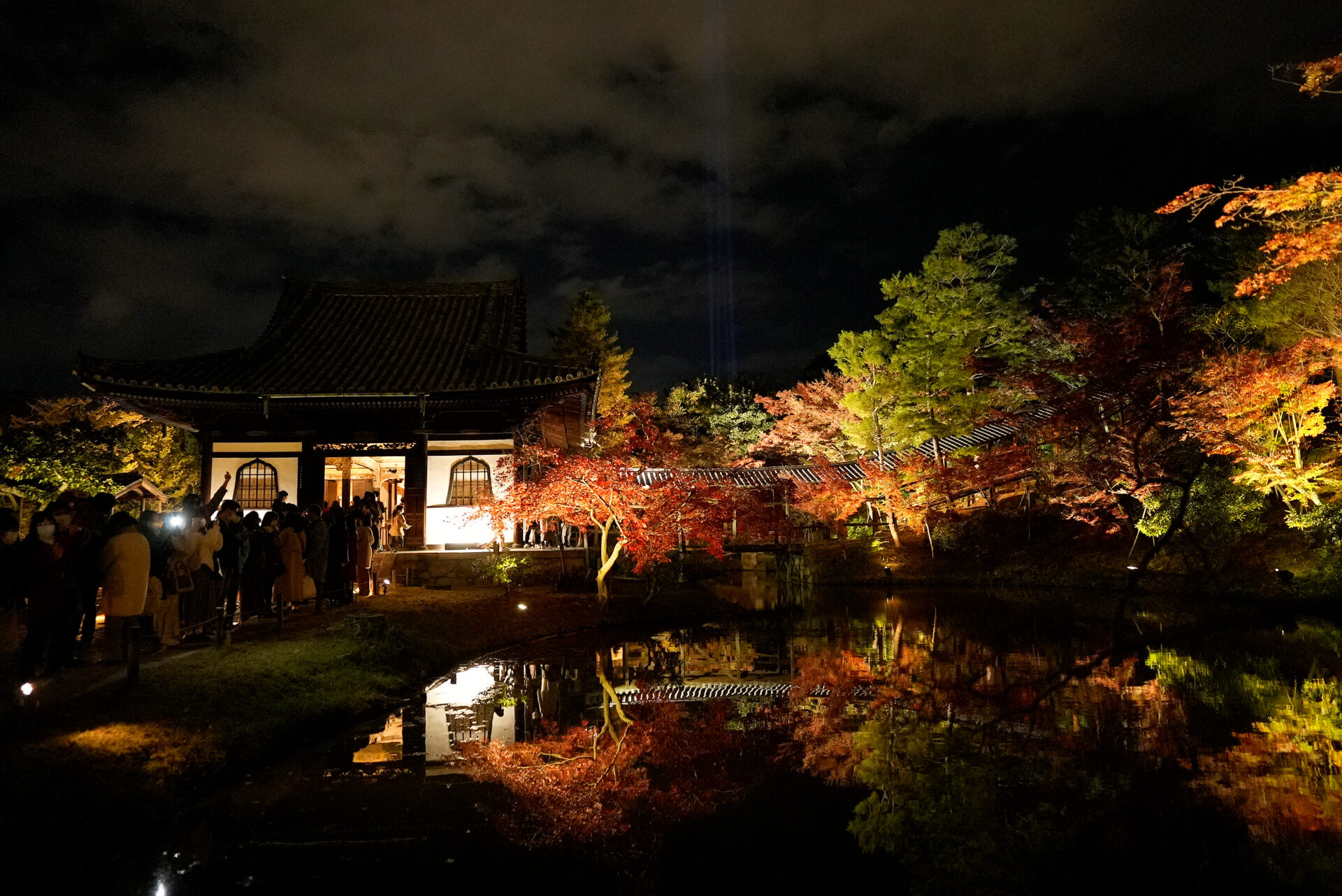 高台寺 紅葉 ライトアップ