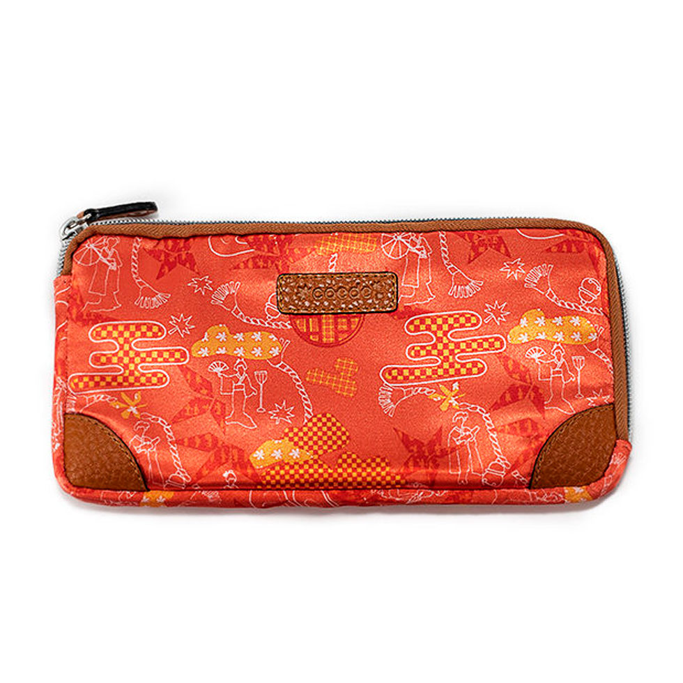京都限定のELISIR caede KYOTO | エリシアカエデ京都のバッグシリーズ　L zip wallet