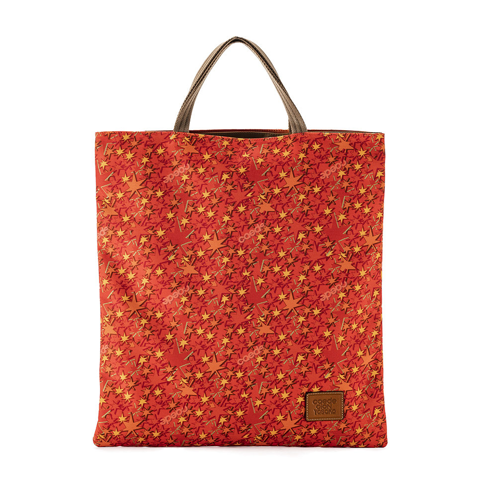 京都限定のELISIR caede KYOTO | エリシアカエデ京都のバッグシリーズ　Cerberus 3face Tote COLOR:RED