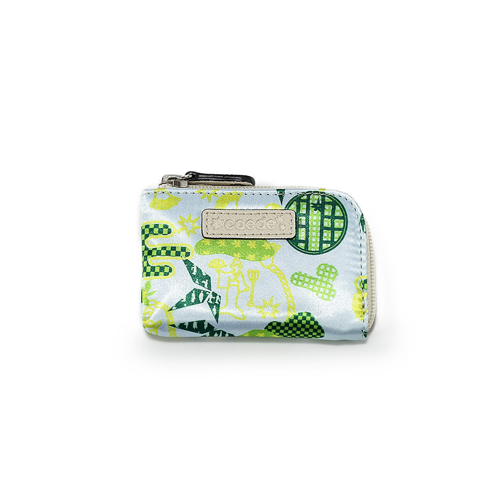 京都限定のELISIR caede KYOTO | エリシアカエデ京都のバッグシリーズ　L zip card case