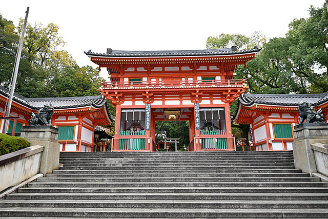 八坂神社　京都　紅葉