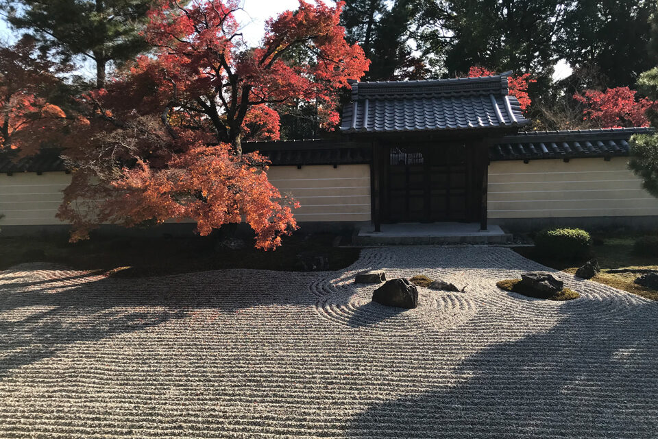 等持院 京都 紅葉