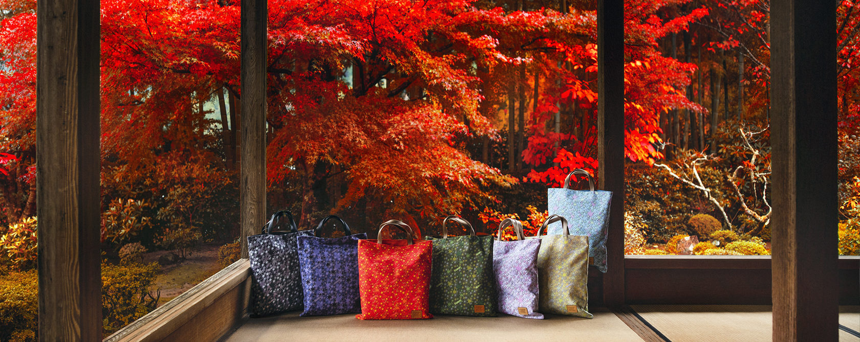 京都限定のELISIR caede KYOTO | エリシアカエデ京都のバッグシリーズ　stella_reversible