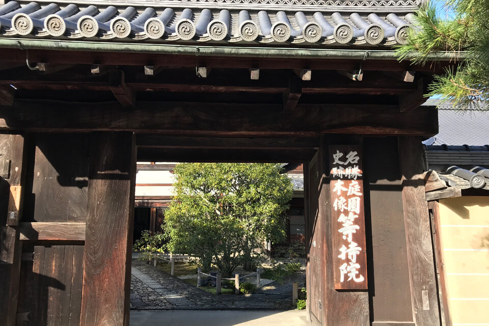 等持院　京都　紅葉