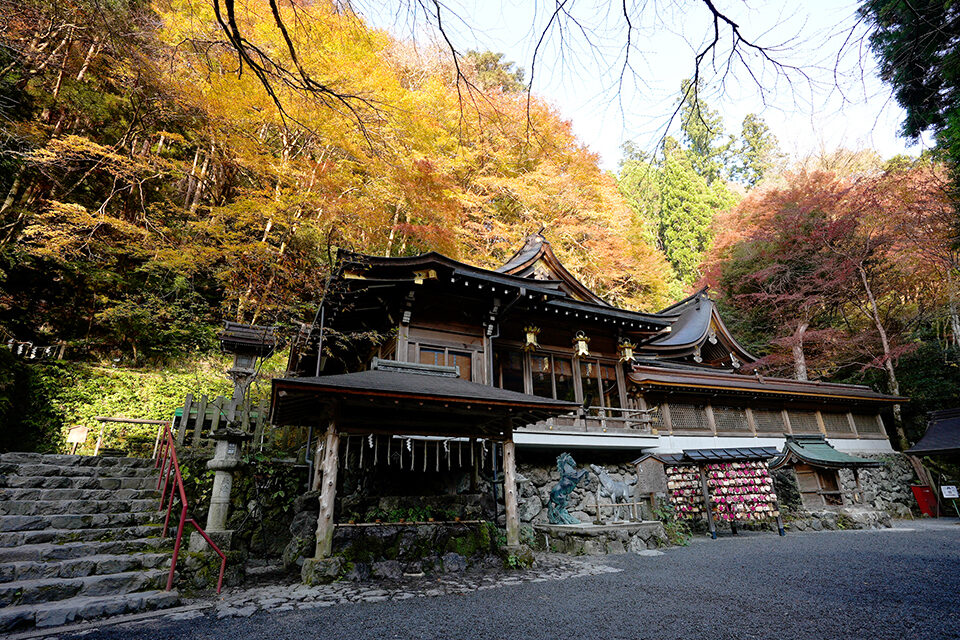 貴船神社・本宮　紅葉 京都　