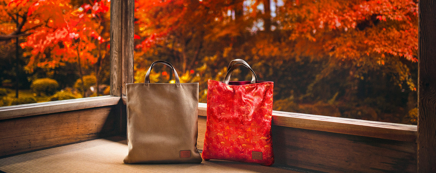 京都限定のELISIR caede KYOTO | エリシアカエデ京都のバッグシリーズ　milano_canvas