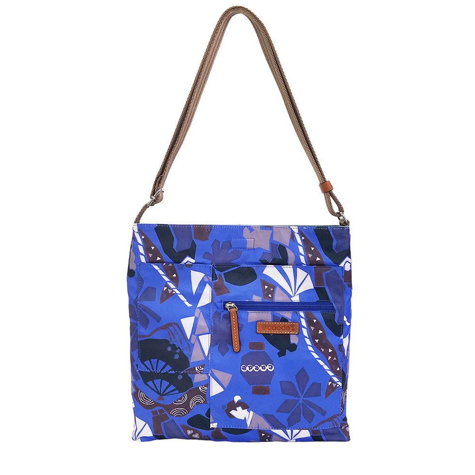 京都限定のELISIR caede KYOTO | エリシアカエデ京都のバッグシリーズ　maikopuzzle sacoche blue