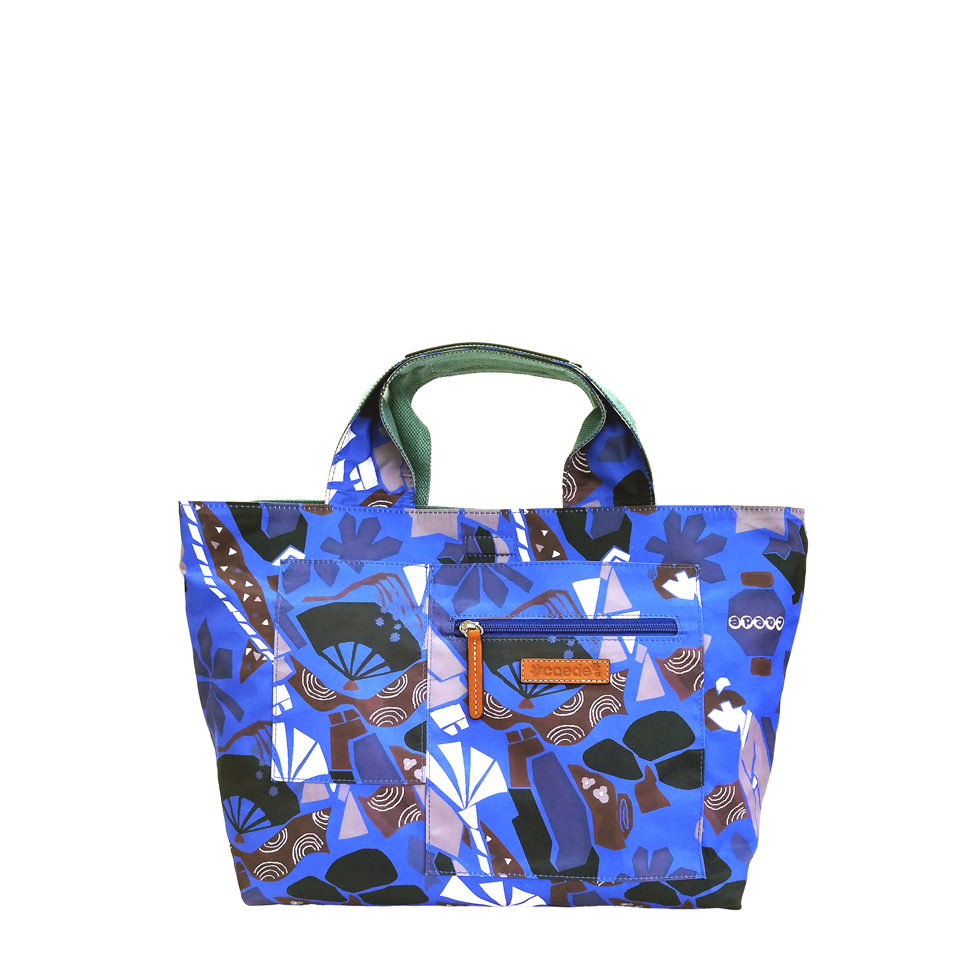 京都限定のELISIR caede KYOTO | エリシアカエデ京都のバッグシリーズ　maikopuzzle tote mini blue