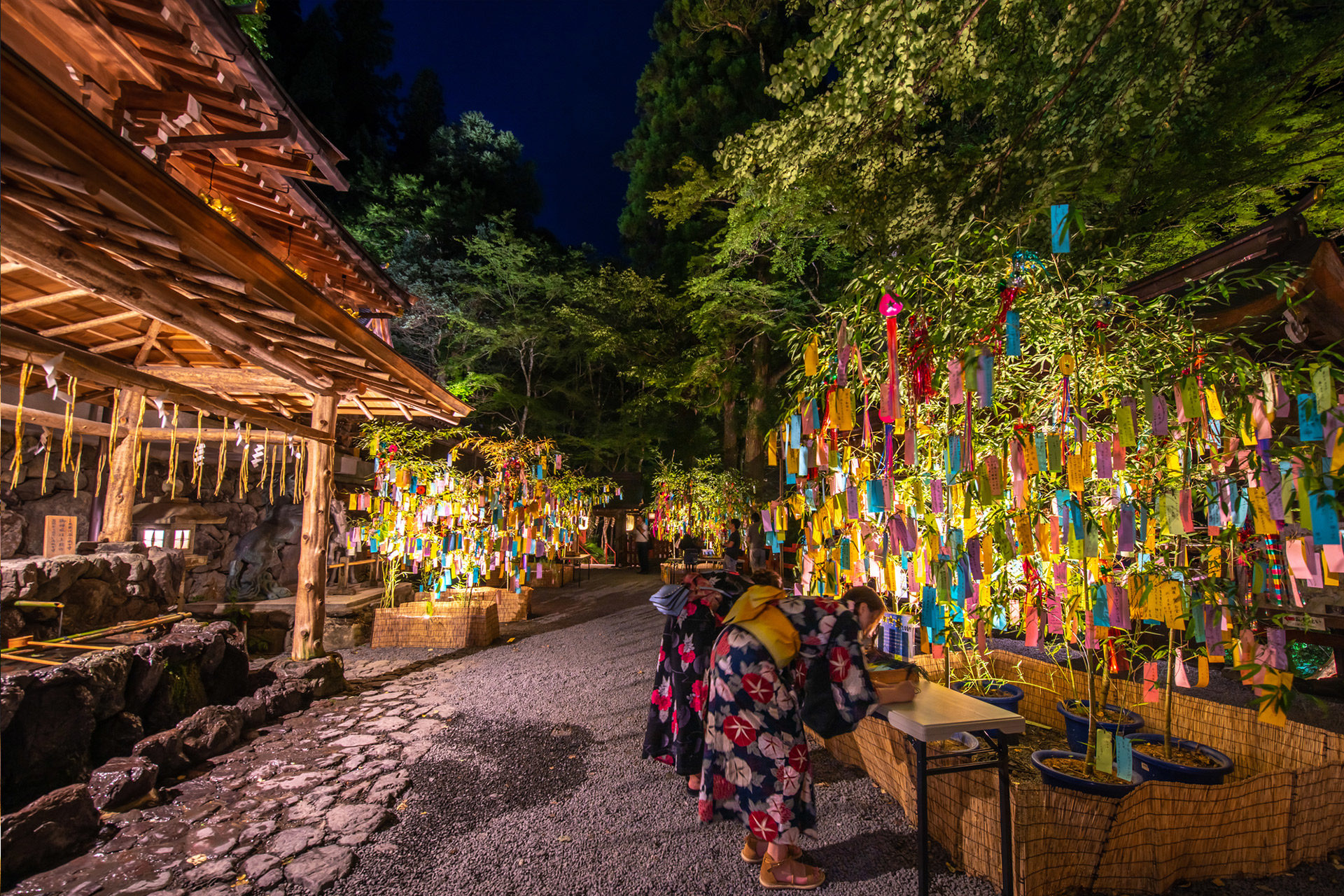 京都-貴船神社-七夕