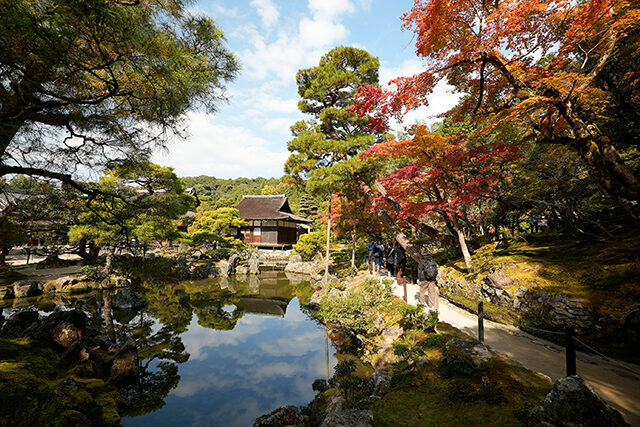 銀閣寺 京都 紅葉