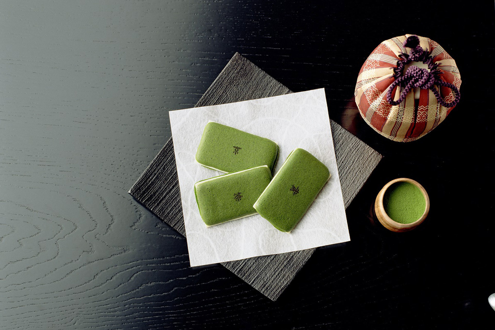 お濃茶ラングドシャ「茶の菓」