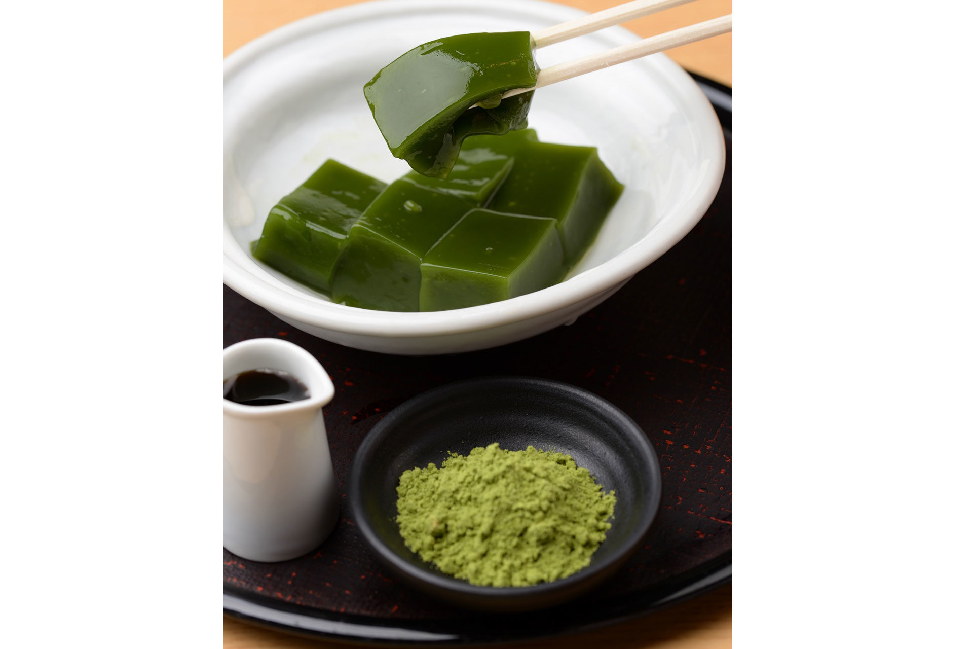 抹茶わらび餅