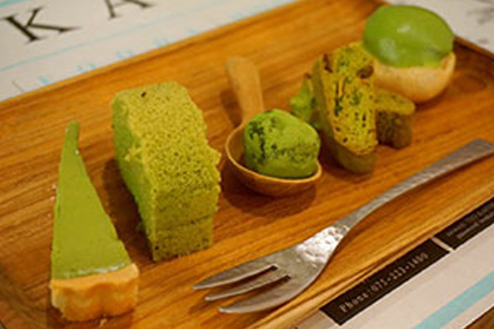 TEOKAFON抹茶プレート