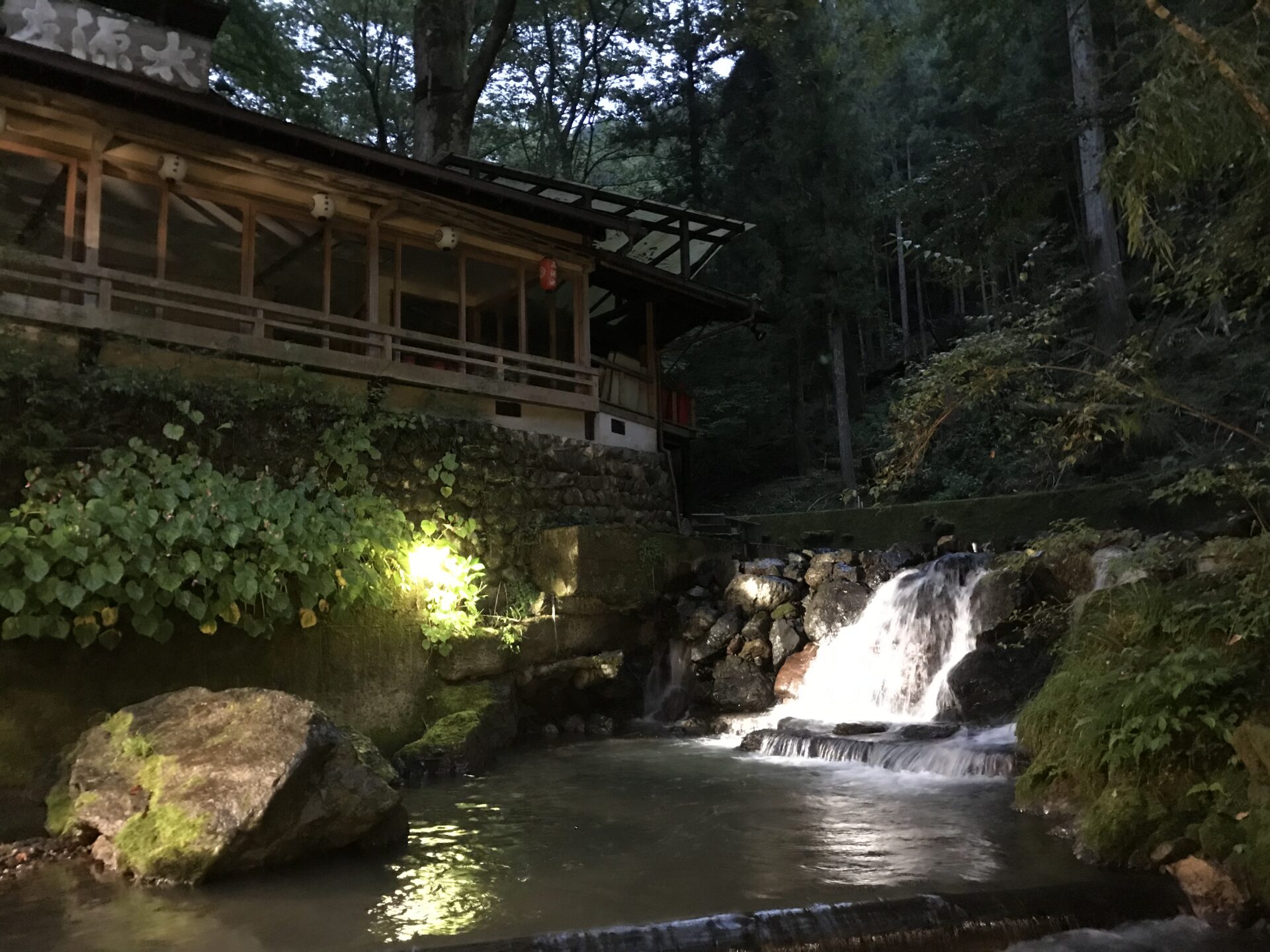 川床 奥座敷