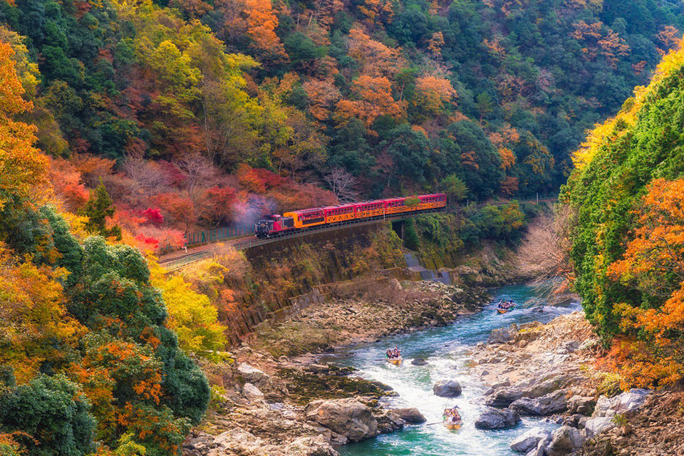 嵯峨野トロッコ列車